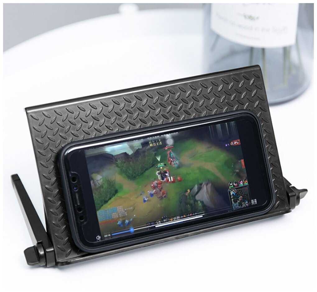 Полка Palmexx универсальная на монитор, 300мм*115мм, пластик фотография 5