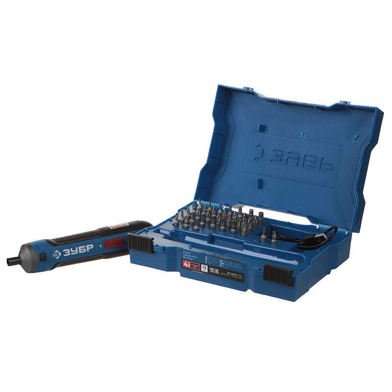 ЗУБР Отвертка аккумуляторная PSD-4S Профессионал фотография 10