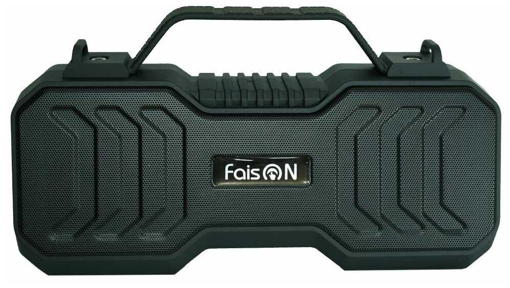 Портативная блютуз колонка FaisON, SPNR-4500, Shield , чёрный фотография 2