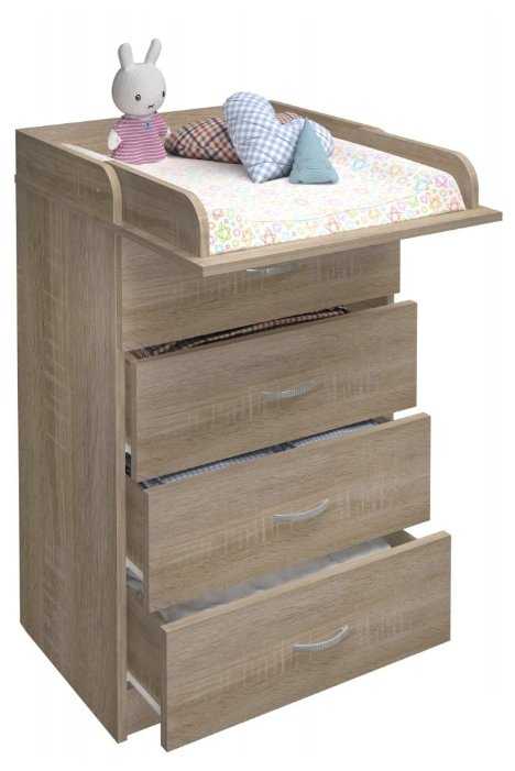 Пеленальный комод MFMaster Малыш-18 ДСП фотография 6