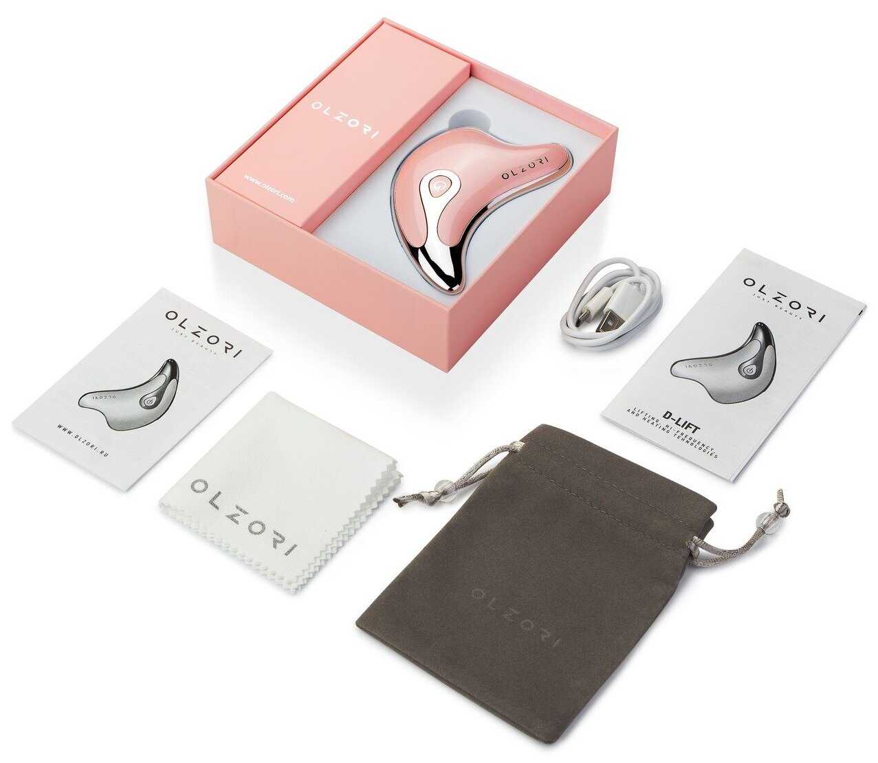 Микротоковый массажер OLZORI D-LIFT фотография 2