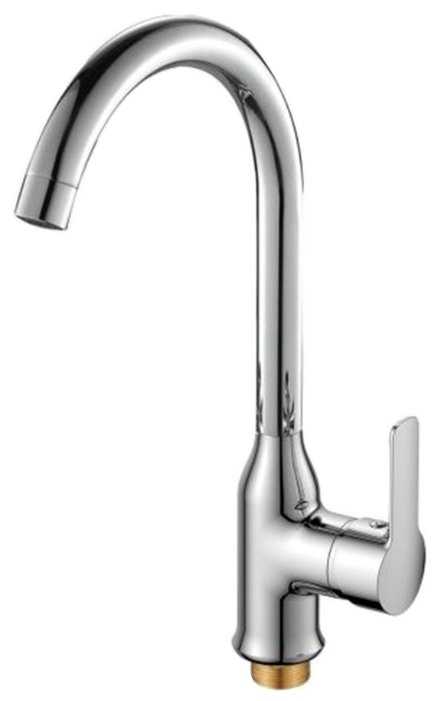 Смеситель для кухни (мойки) Elghansa Emerald 5691010 (хром), рычажный