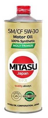 Синтетическое моторное масло Mitasu MJ-M11 Moly-Trimer SM 5W-30