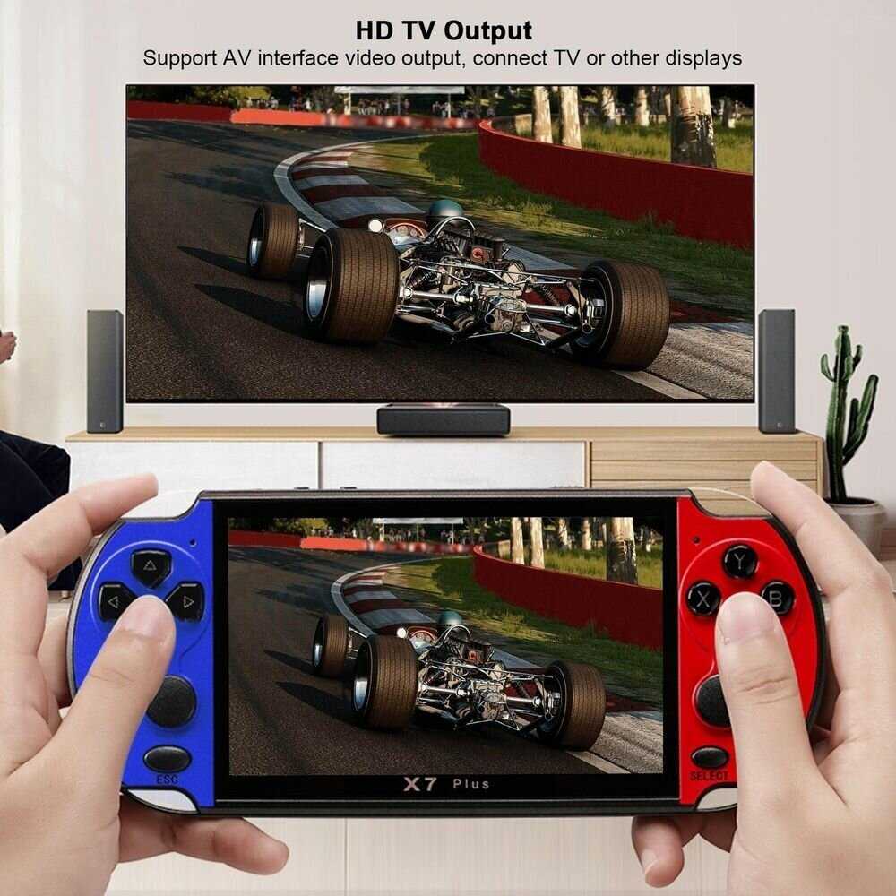 Портативная игровая консоль X7 Plus фотография 10
