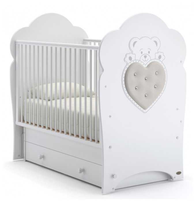 Детская кровать Nuovita Fortuna swing поперечный (Avorio/Слоновая кость) фотография 1