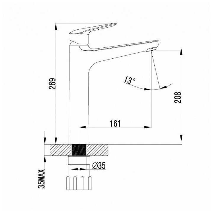 Смеситель Iddis TORSB01i01 фотография 11