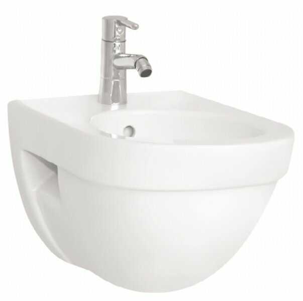Биде подвесное VitrA Form 500 4307B003-0288 с горизонтальным выпуском
