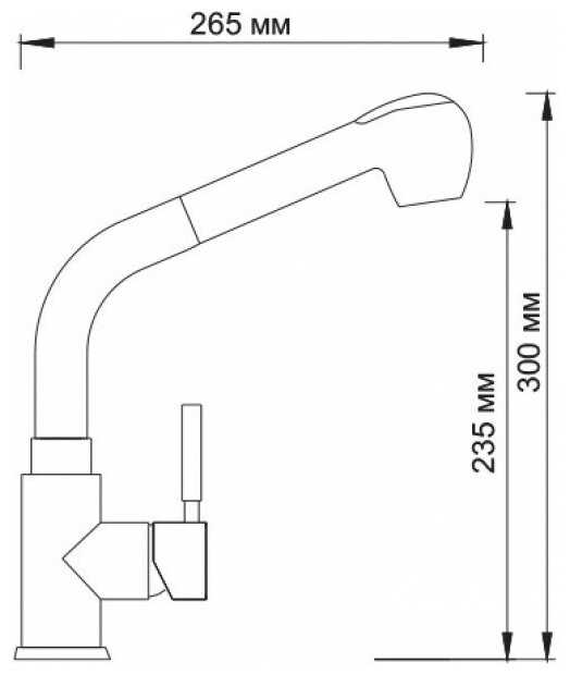 Смеситель Wasserkraft Wern 4266 фотография 4