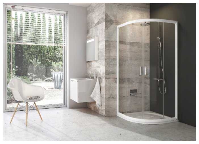 Душевой уголок RAVAK Blix BLCP4-80 низкий поддон 80см*80см фотография 1