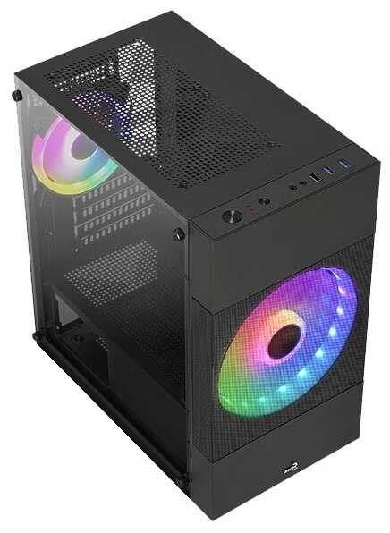 Компьютерный Корпус AeroCool Atomic Lite-G-BK-v2 фотография 10