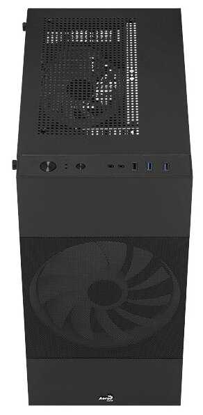 Компьютерный Корпус AeroCool Atomic Lite-G-BK-v2 фотография 9