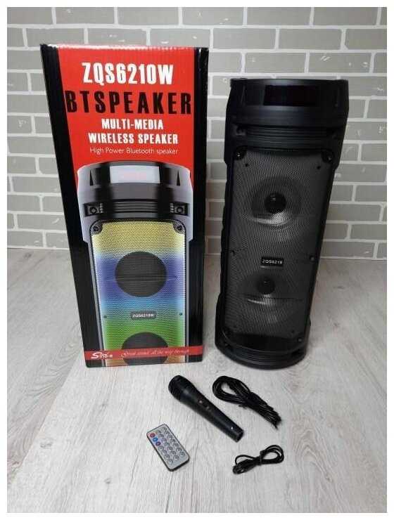 Беспроводная портативная Bluetooth колонка WinStreak Беспроводная портативная Bluetooth колонка (ZQS4248) фотография 20