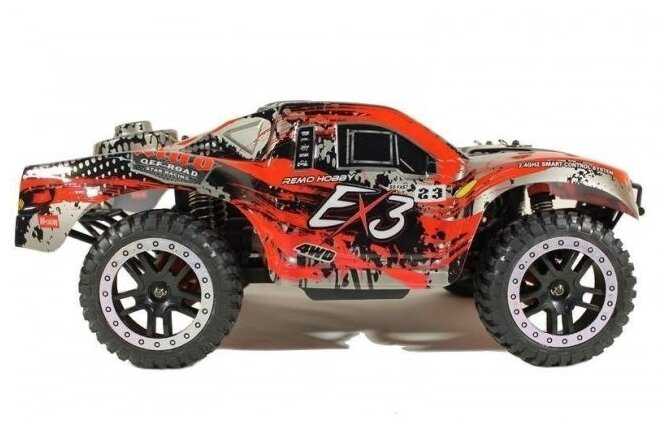 Внедорожник Remo Hobby EX3 (RH10EX3PRO), 1:10, 47.5 см фотография 6