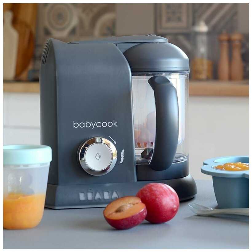 Beaba Babycook Solo блендер-пароварка Dark Grey фотография 1