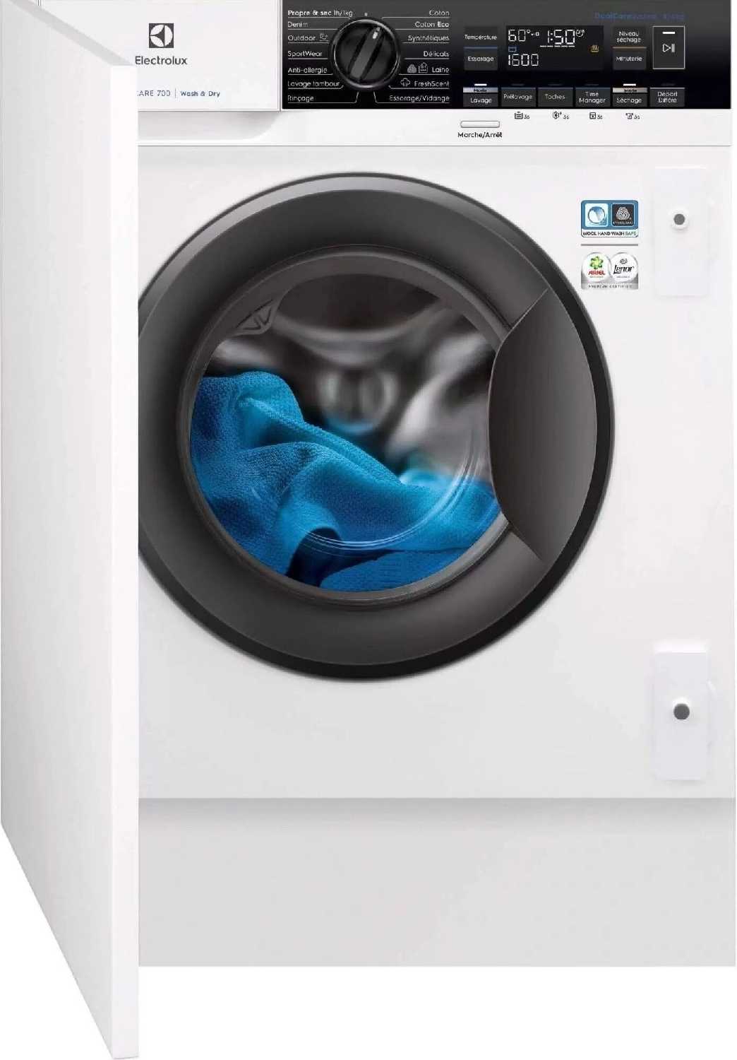 Встраиваемая стирально-сушильная машина Electrolux EW7W368SI фотография 26
