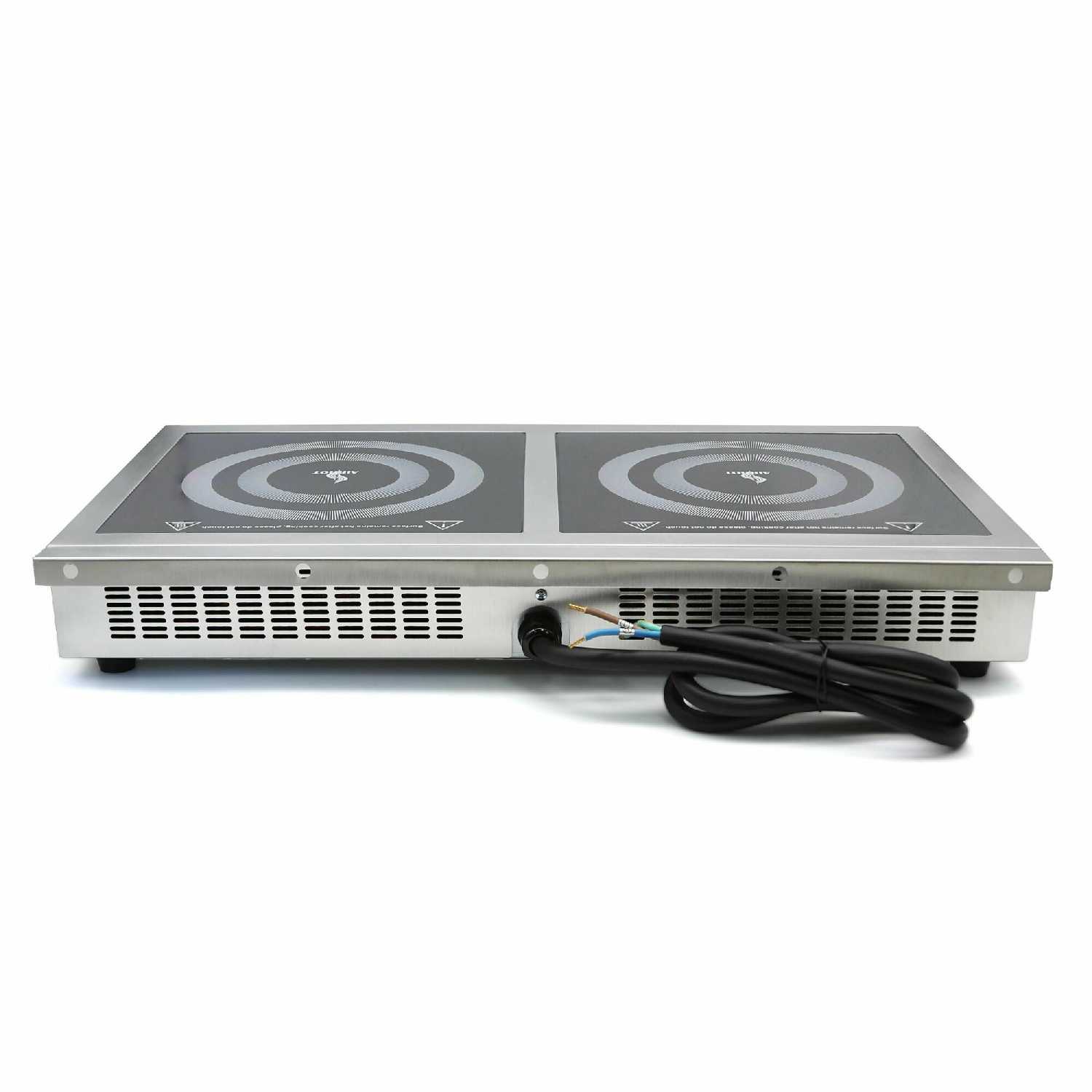 Плита индукционная настольная AIRHOT IP7000 D (двухконфорочная) фотография 5