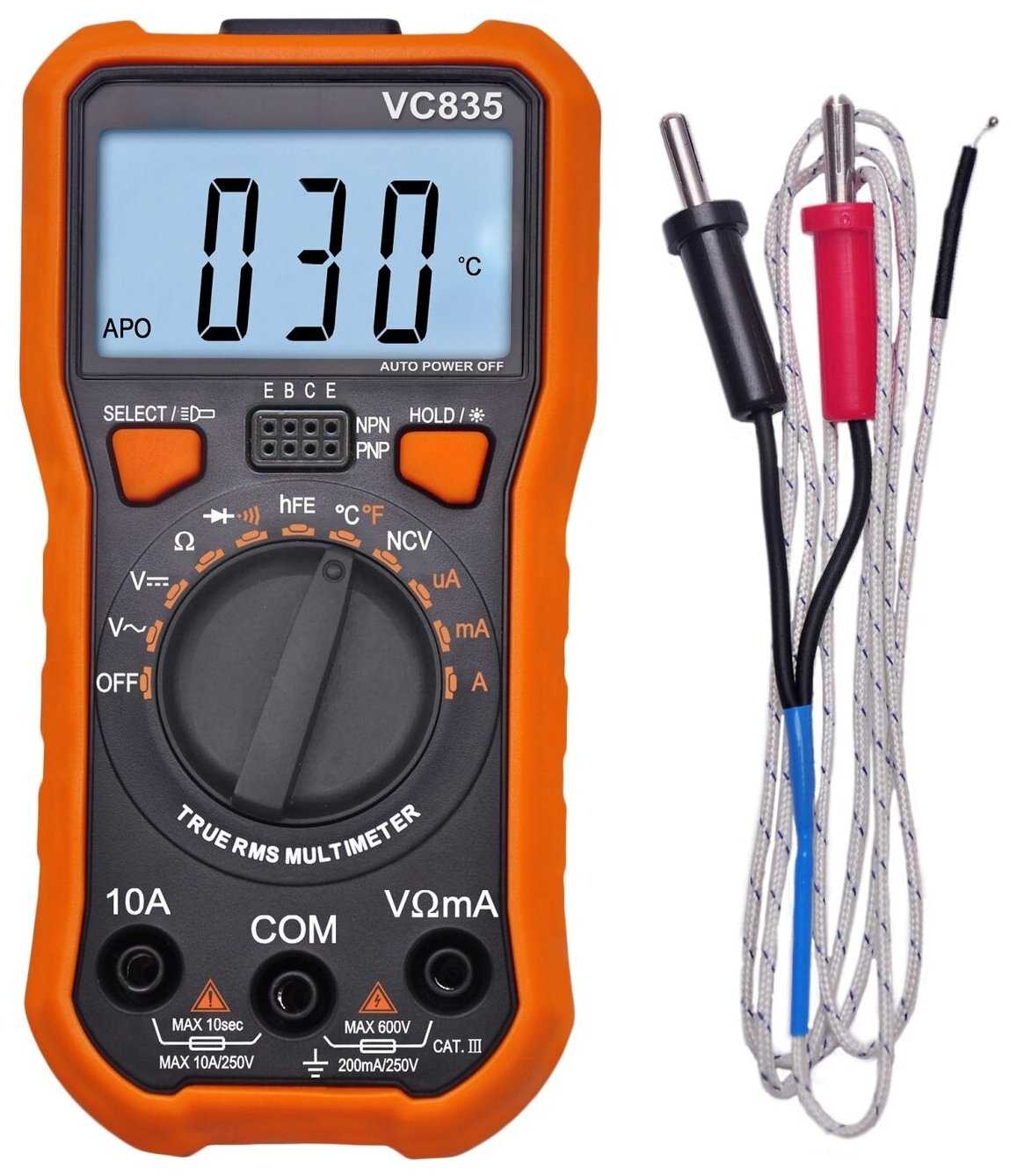 Автоматический цифровой мультиметр Вымпел VC835 (NM-5228)