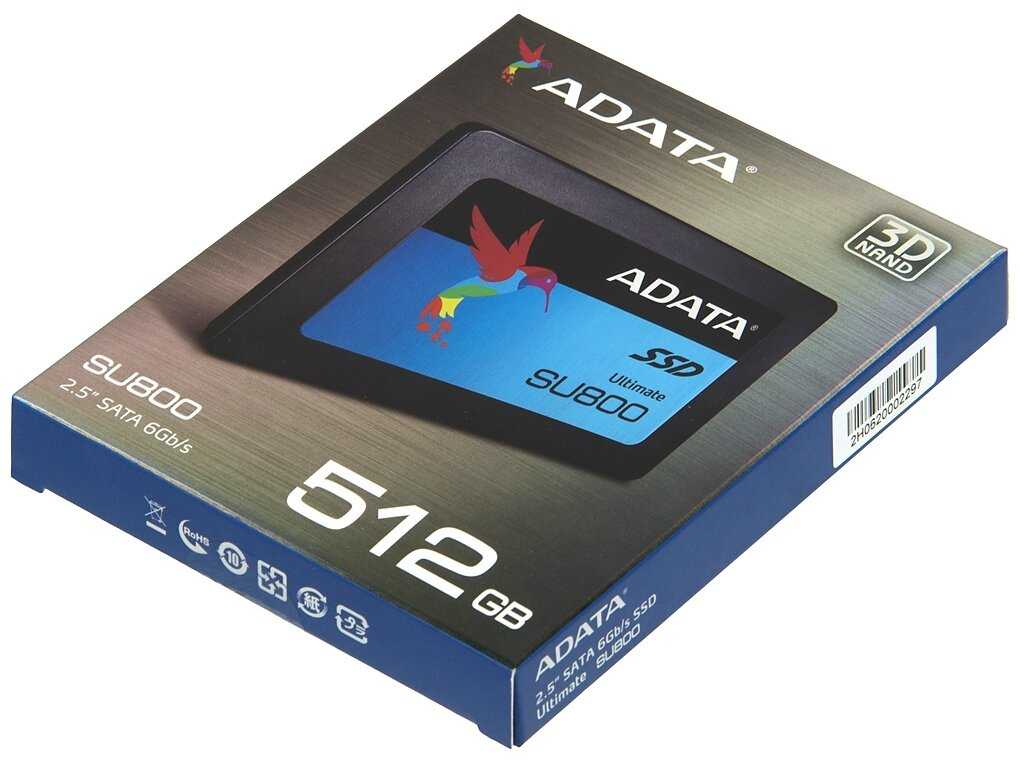 Твердотельный накопитель ADATA Ultimate SU800 SATA (ASU800SS-512GT-C) фотография 9