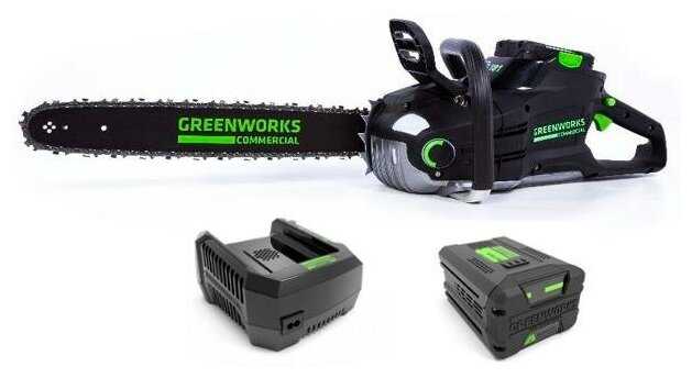 Пила аккумуляторная Greenworks GC82CS25 (2007507UA) фотография 12