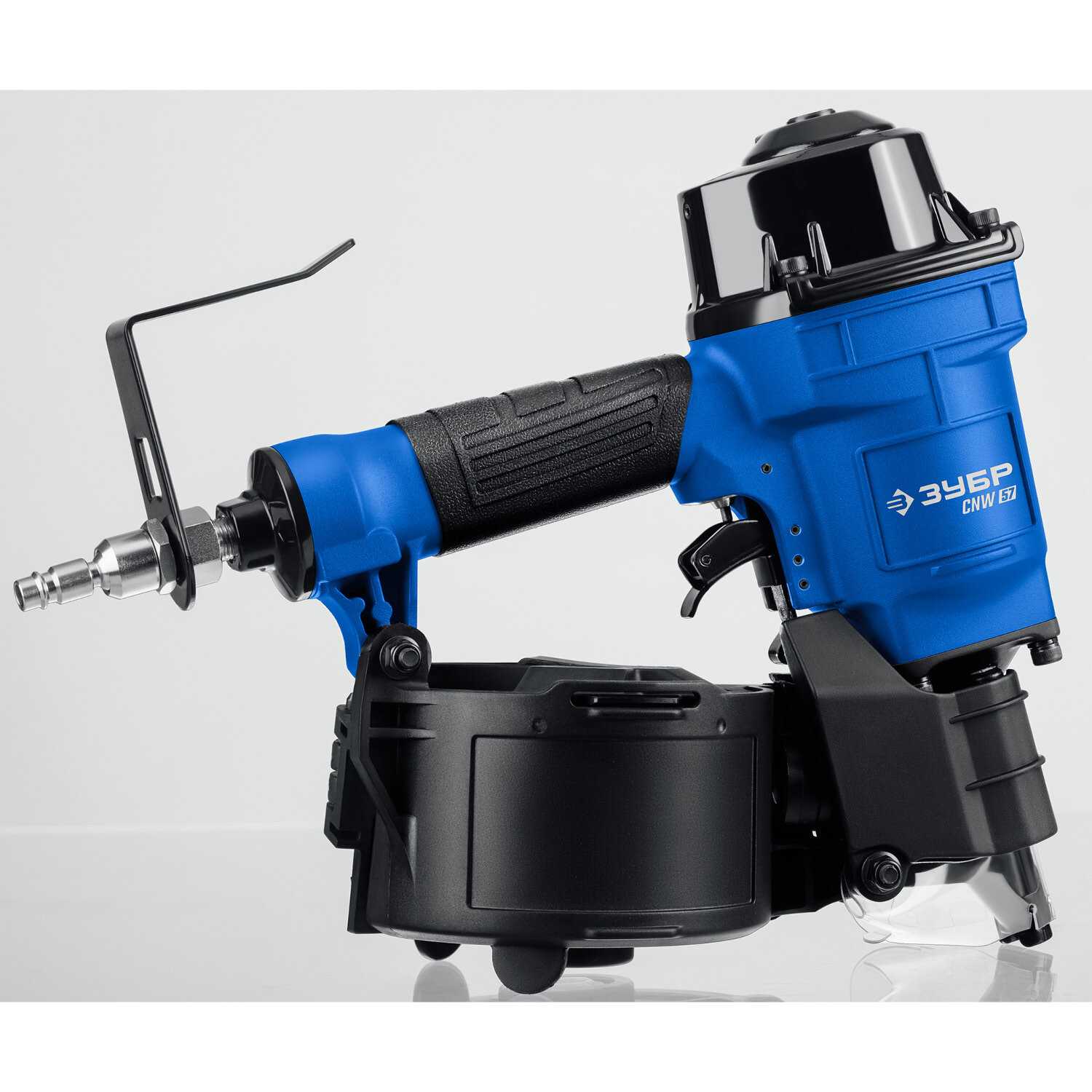 ЗУБР CNW-57 пневматический нейлер для барабанных гвоздей CNW (31910) фотография 5