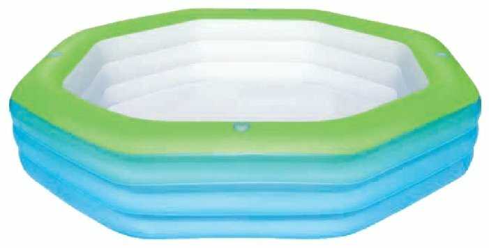 Бассейн Bestway Deluxe Octagon Family 54119