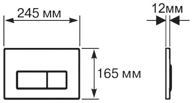 Панель смыва Aquatek KDI-0000014 фотография 2