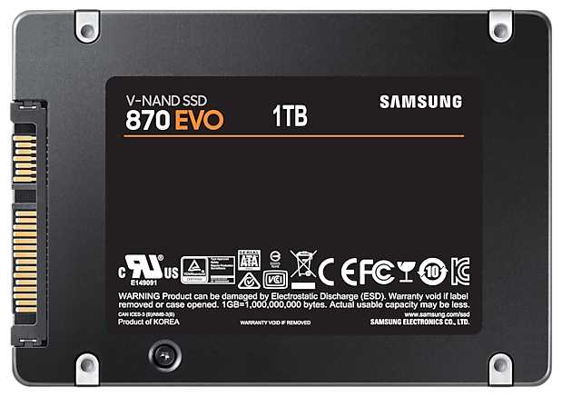 Твердотельный накопитель Samsung 1 ТБ SATA MZ-77E1T0B/CN фотография 1