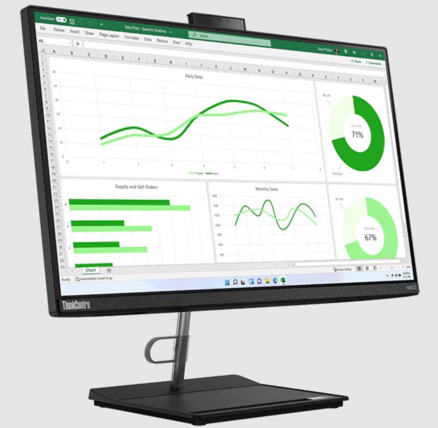 Моноблок Lenovo ThinkCentre Neo 30a фотография 17