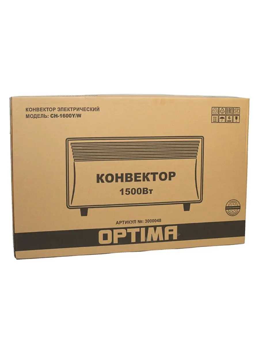 Обогреватель WILLMARK CH-1000Y/W, конвекторный, настенный/напольный, 1000 Вт, 20 м² фотография 9
