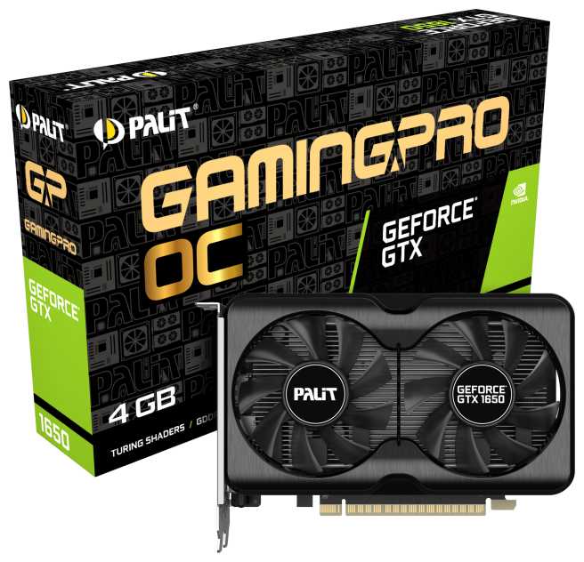 Видеокарта Palit GeForce GTX 1650 GP OC 4GB (NE61650S1BG1-1175A) фотография 5