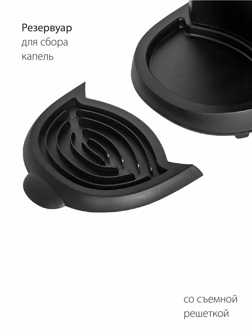 Кофеварка рожковая Pioneer с капучинатором и фильтром фотография 6
