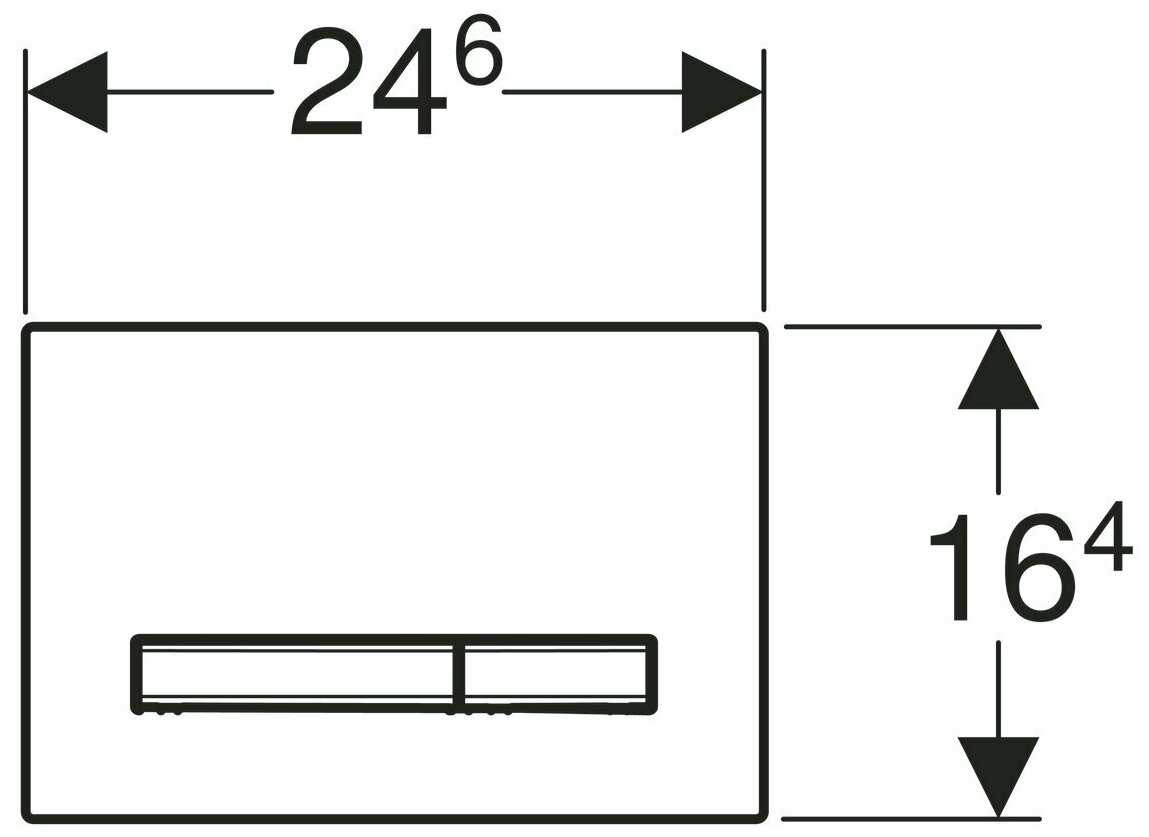 Кнопка смыва Geberit Sigma 50 (115.788.DW.2) фотография 1