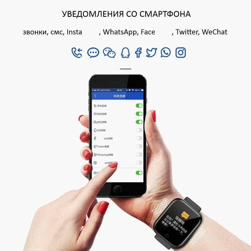 Умные смарт часы MyLatso Y68 фотография 9