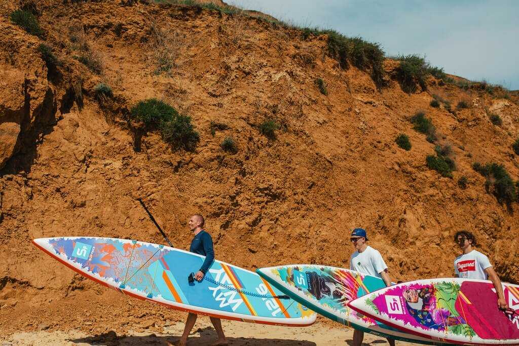 Сап борд надувной SUP face фотография 2