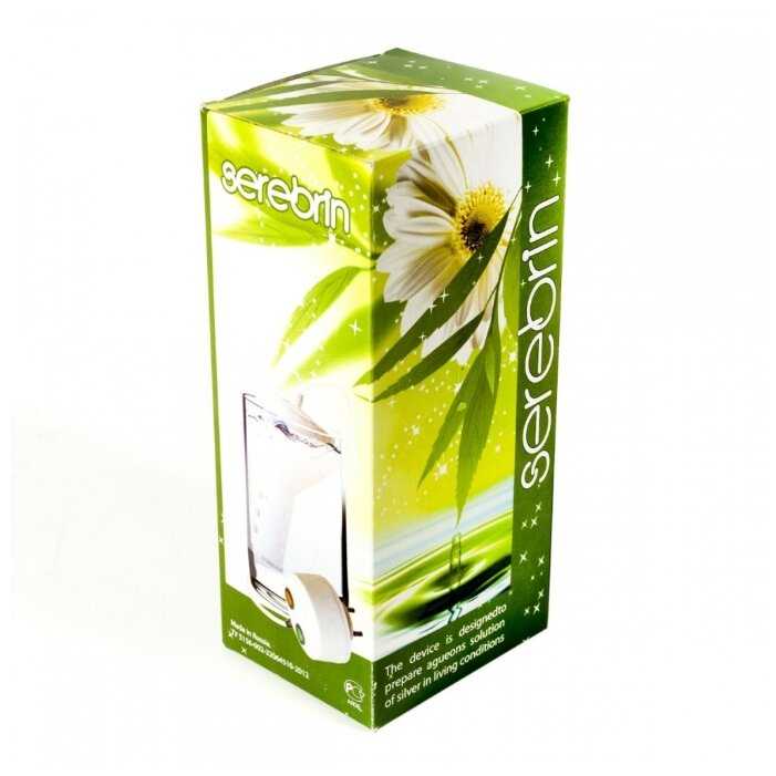 Ионизатор переносной настольный Мелеста Серебрин фотография 2