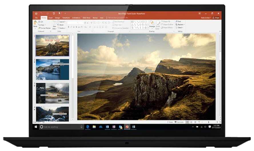 Ноутбук Lenovo ThinkPad X1 Extreme Gen 4 фотография 4