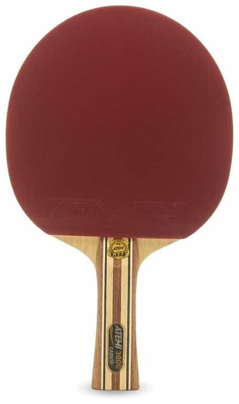 Ракетки для настольного тенниса ATEMI PRO CARBON 3000 CV фотография 10