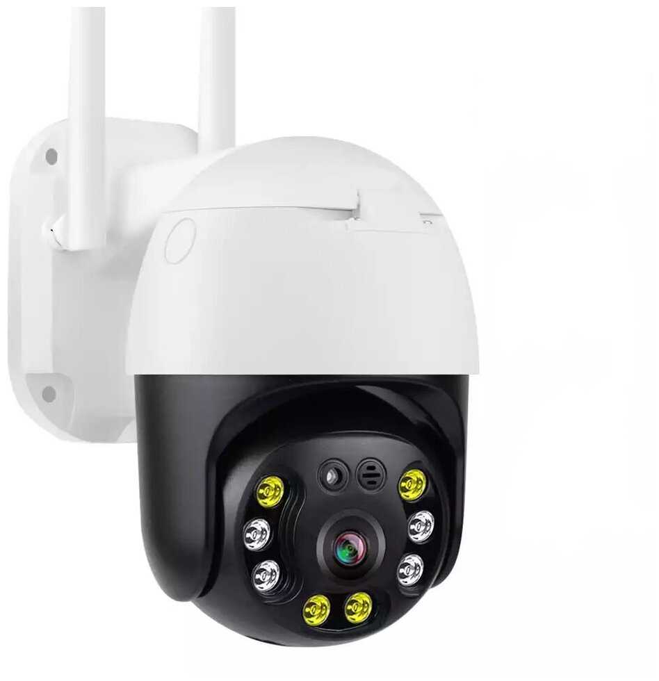 Беспроводная уличная поворотная 5Мп Wi-Fi IP камера видеонаблюдения фотография 1