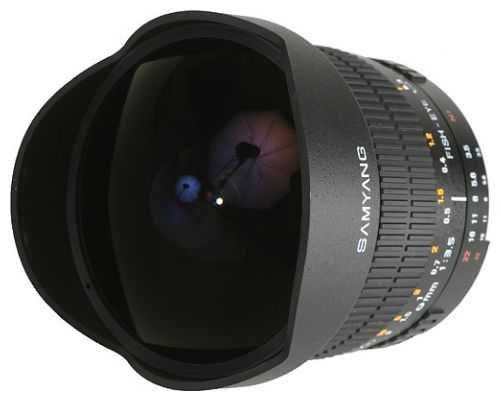 Объектив Samyang 8mm f/3.5 AS IF MC Fish-eye CS Canon EF-S