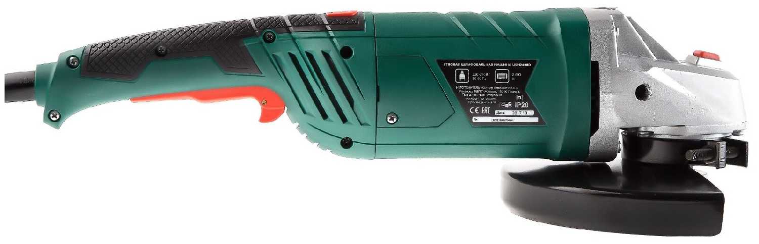 Аккумуляторная УШМ Hammer USM 2400 D (230 мм) фотография 2