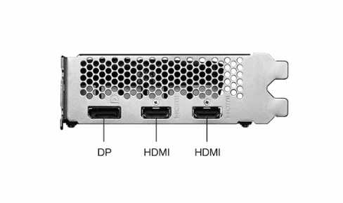 Видеокарта MSI GeForce RTX 3050 VENTUS 2X 6G OC фотография 3