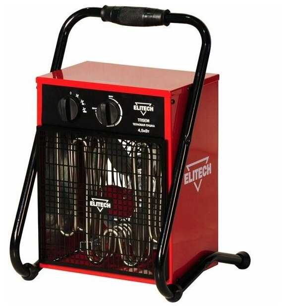 Электрическая тепловая пушка ELITECH ТВ 5Е фотография 9