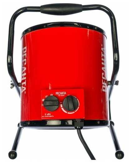 Электрическая тепловая пушка РЕСАНТА ТЭП-5000К фотография 1