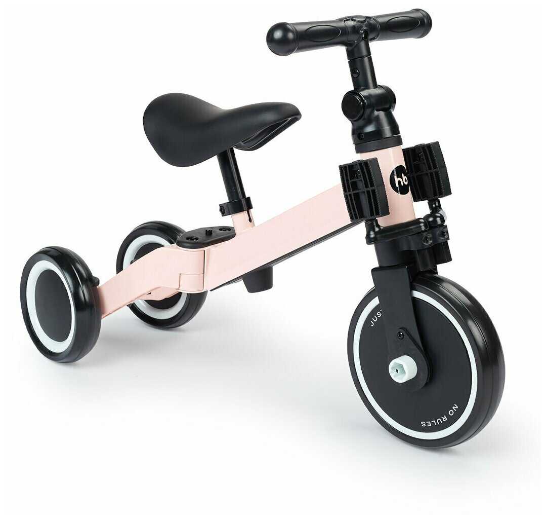 50026, Беговел-трансформер Happy Baby ADVENTURE, 3 в 1, pink фотография 4