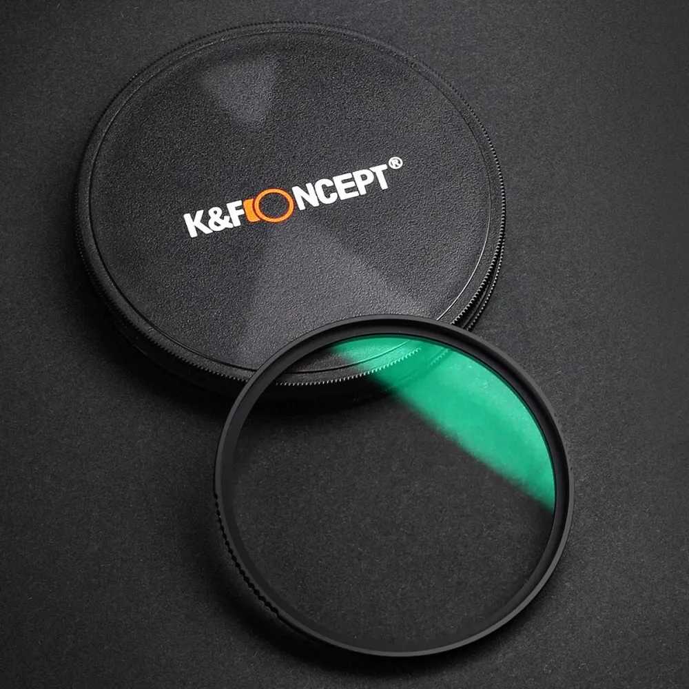 Рассеивающий смягчающий фильтр K&F Concept Nano-X Black Mist (72mm) фотография 20