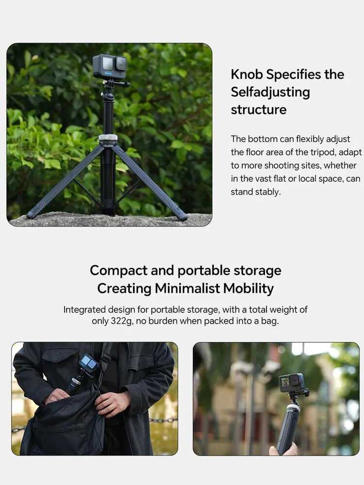 Монопод Telesin Монопод (S1-TSS-01) фотография 7