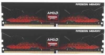 Оперативная память AMD Radeon R9 Gaming Series 64 ГБ DDR4 DIMM CL18 (R9S464G3606U2K) фотография 6