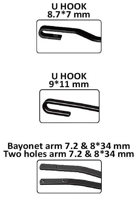 Щетка стеклоочистителя AVS Classic line (CW-18) фотография 2