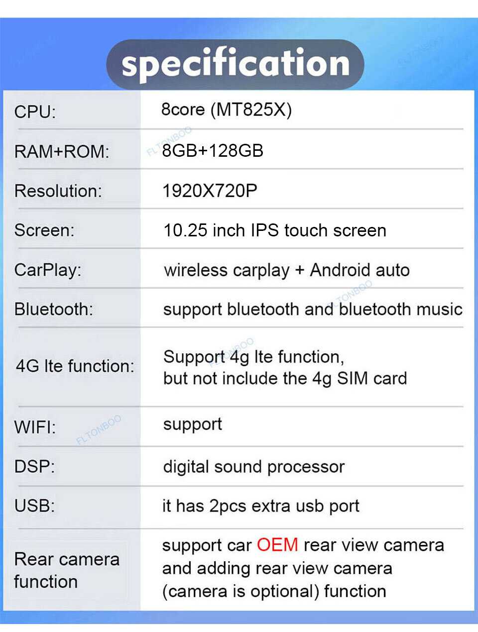 RU WAREHOUSE 1920X720 DSP IPS Android Car GPS Navigation radio Multimedia player for Mercedes Benz C Class W204 W205 V CLASS W446 GLC фотография 1