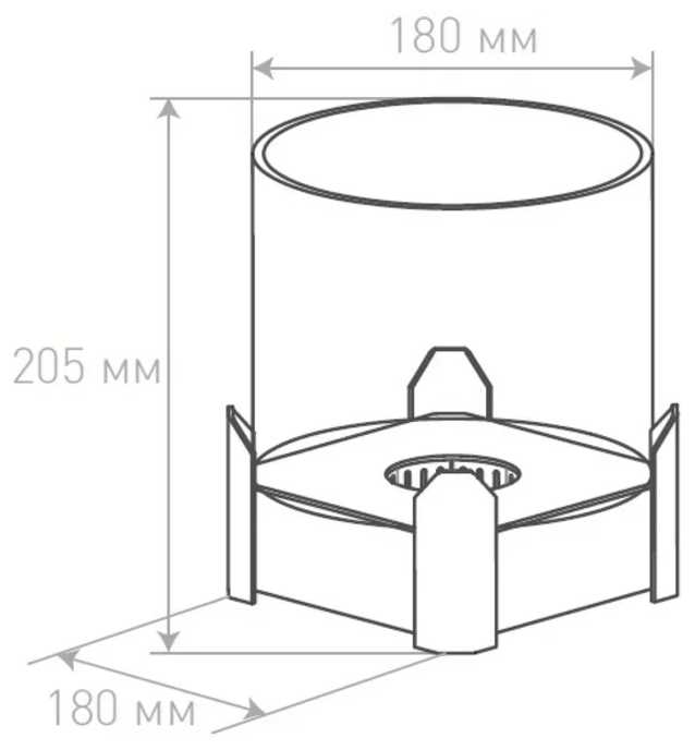 Биокамин Silver Smith MINI 1 фотография 4